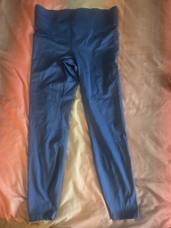 Savage X Fenty Pants - Savage X Fenty Women's Blue High-Waist Active Leggings